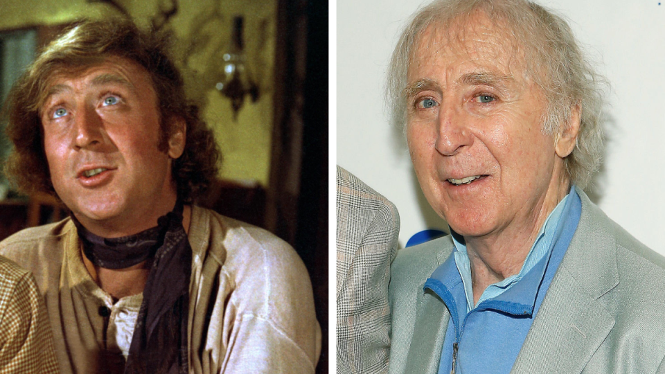 Gene Wilder in Blazing Saddles (1974) and then in 2013