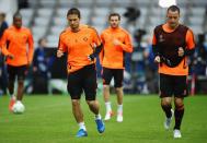 <p>Chelsea skipper John Terry was suspended for the 2012 Champions League Final but still warmed up with the team… </p>