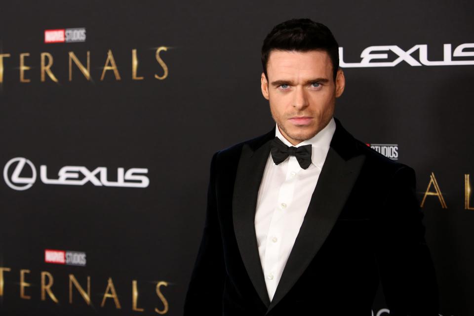 Richard Madden in a tuxedo