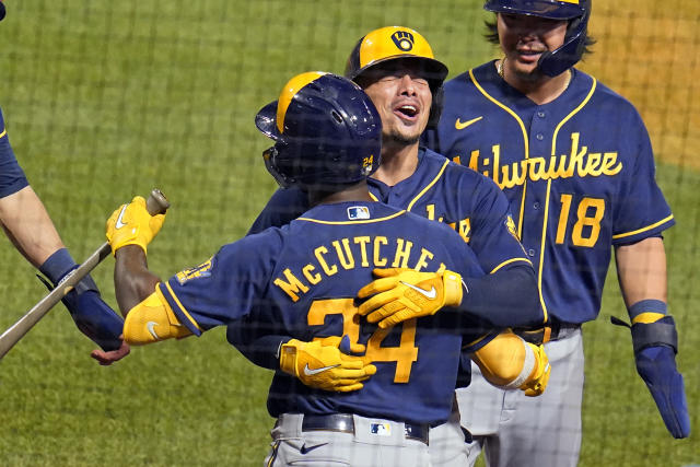 Tellez hits 5th HR in 5 games as Burnes, Brew Crew rout Pirates