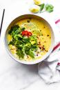 <p>No restrictive cabbage-soup-diet vibes here. This ultra-tasty option uses coconut milk, lemongrass, and curry to scratch your Thai takeout itch.<br></p><p><a class="link " href="https://www.cottercrunch.com/thai-coconut-cabbage-soup-paleo/" rel="nofollow noopener" target="_blank" data-ylk="slk:GET THE RECIPE;elm:context_link;itc:0;sec:content-canvas">GET THE RECIPE</a></p><p><em>Per </em><em>serving</em><em>: 244 calories, 16 g fat (1 g saturated), 13 g carbs, 8 g sugar, 447 mg sodium, 3 g fiber, 3 g protein</em></p>