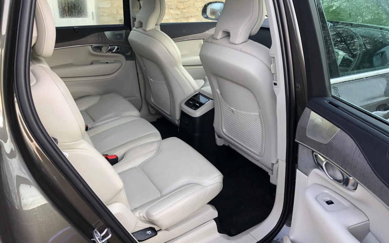 The Volvo XC90 has been favoured for its 'roominess'