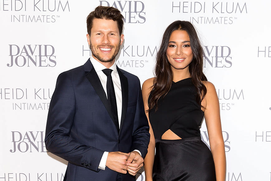 Jessica Gomes and Jason Dundas