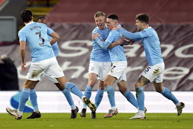 City's 4-1 victory at Anfield in February was the club's first at the ground in 18 years