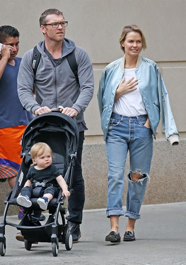 Lara and Sam are excited 18-month-old Rocket Zot will have a little friend to play with. Photo: Getty Images