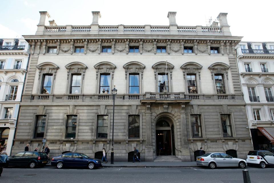 After a two-hour debate, most members of the Garrick Club reportedly voted for club accepting women members for the first time. (PA Archive)