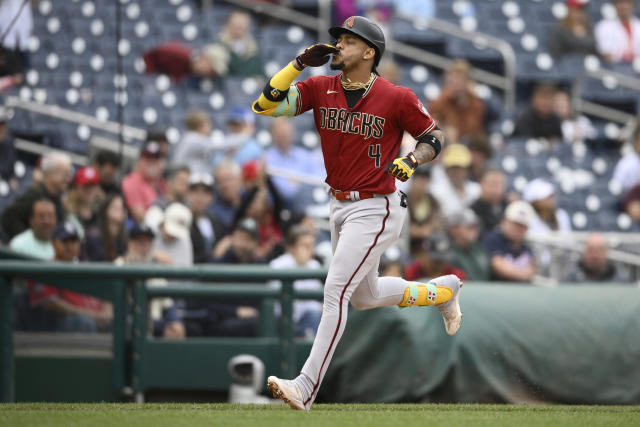 Ketel Marte has 3-hit game vs. Nationals