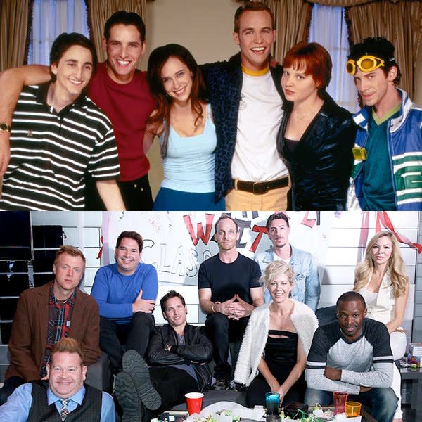 THE CAST OF 
 CAN'T HARDLY WAIT