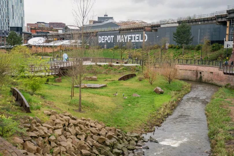 General view of Mayfield Depot