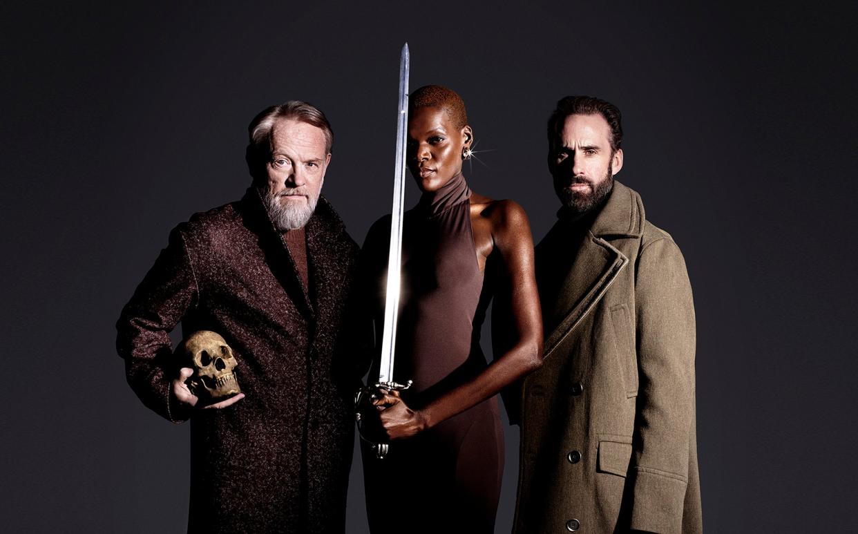 Actors Jared Harris, Sheila Atim and Joseph Fiennes provide the narration