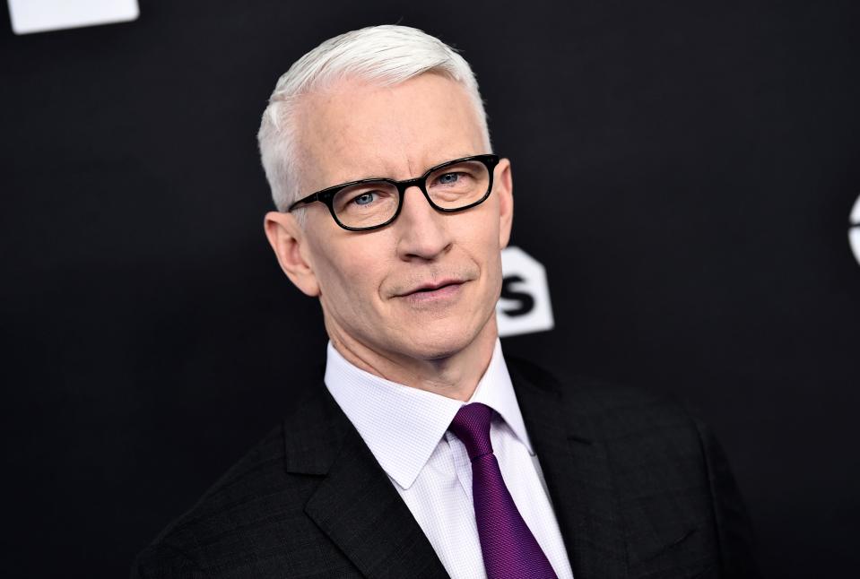 CNN's Anderson Cooper, like other news anchors, has had to adjust to changing circumstances in the age of coronavirus.