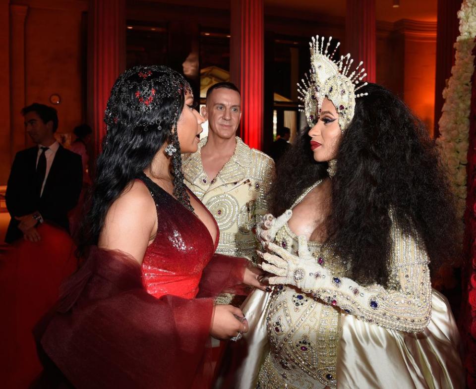 Cardi B and Nicki Minaj
