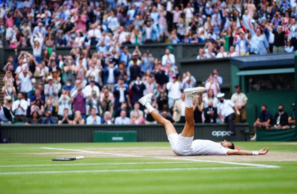 Diskussionen über Wimbledon-Hammer