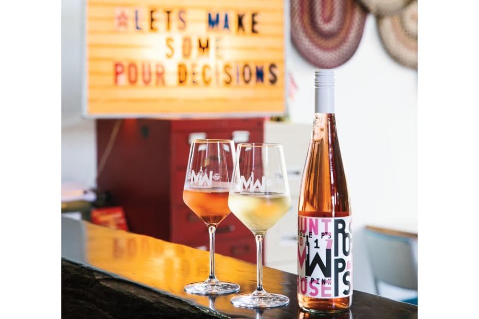 Rosé and Riesling on offer at Municipal Winemakers's tasting room | Jessica Sample