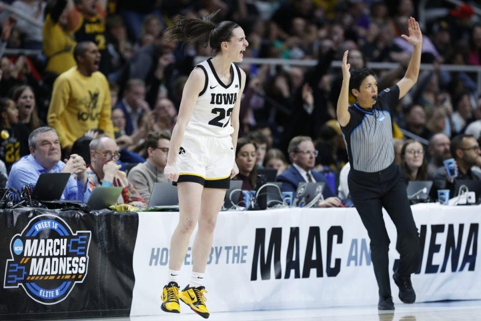 Iowa guard Caitlin Clark will be a huge draw for the Women's Final Four in Cleveland beginning Friday, April 5.