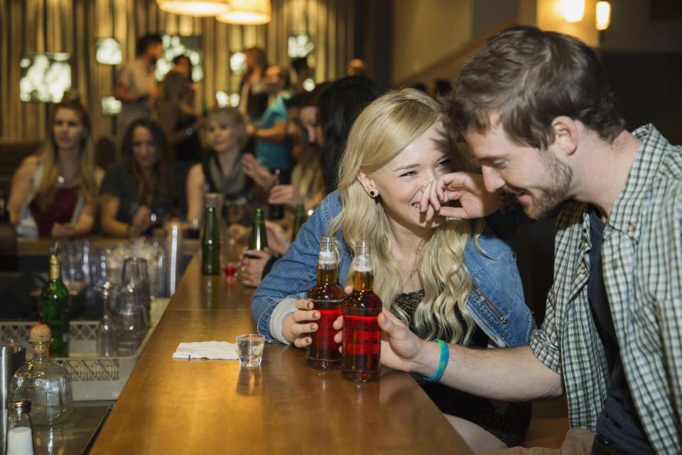 Do a themed Happy Hour bar crawl.