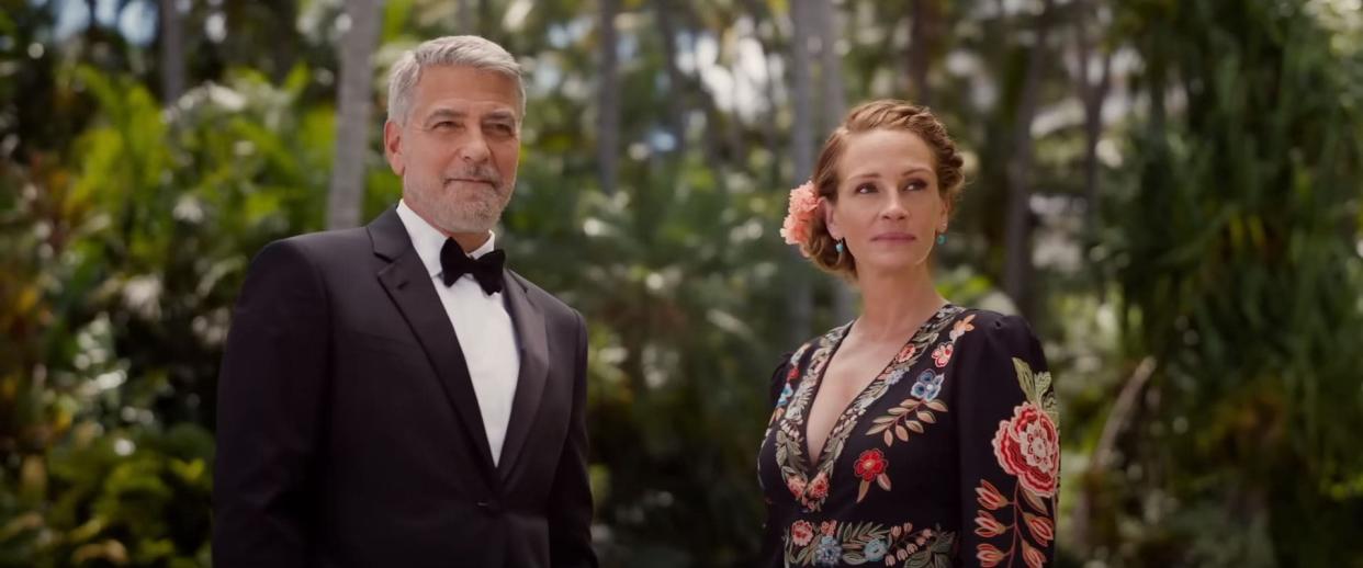 George Clooney et Julia Roberts dans 