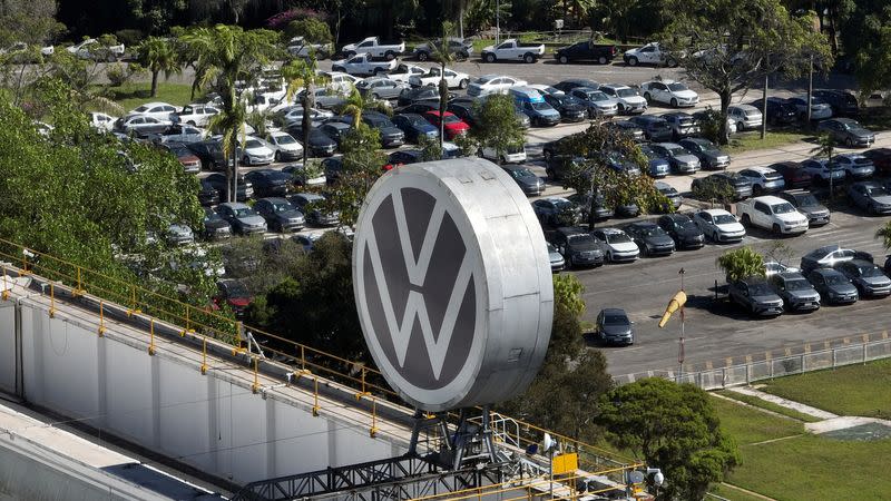 FILE PHOTO: Volkswagen's factory is seen in Sao Bernardo do Campo, Sao Paulo state