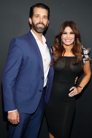 Astrid Stawiarz/Getty Donald Trump Jr. and current partner Kimberly Guilfoyle