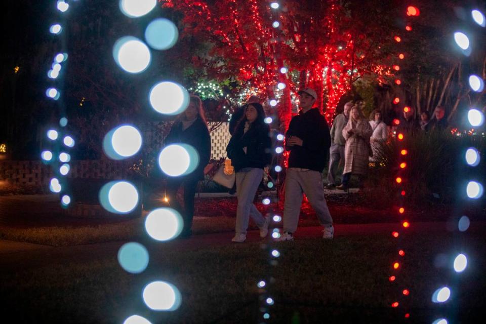 Nights of a Thousand candles at Brookgreen Gardens in Murrells Inlet. Nov. 30, 2023.