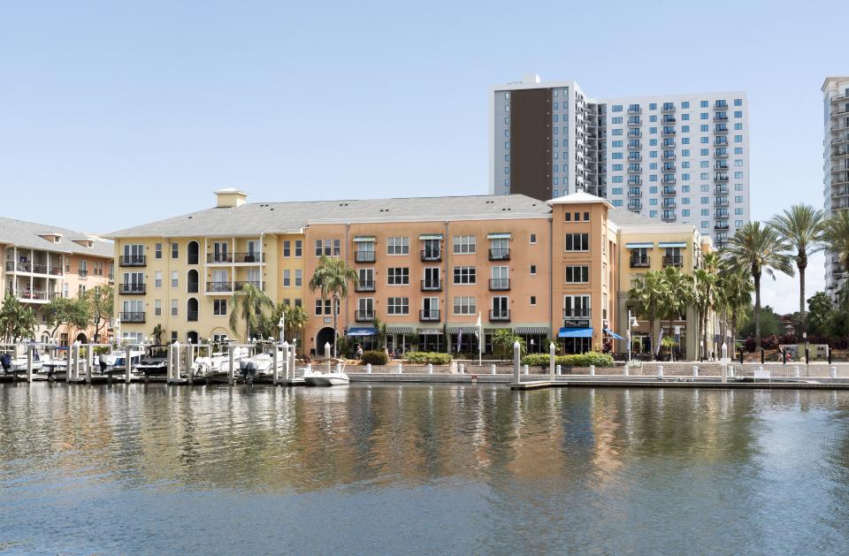 The Canal Side Zone on the Garrison Channel in Tampa, Florida, USA.  (Photo: Education Images/Universal Images Group via Getty Images)