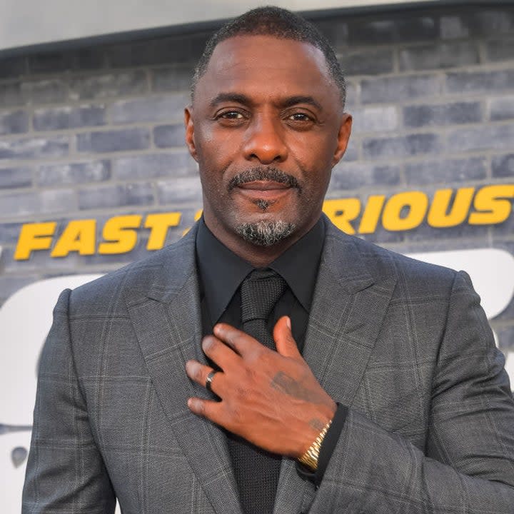 Closeup of Idris Elba