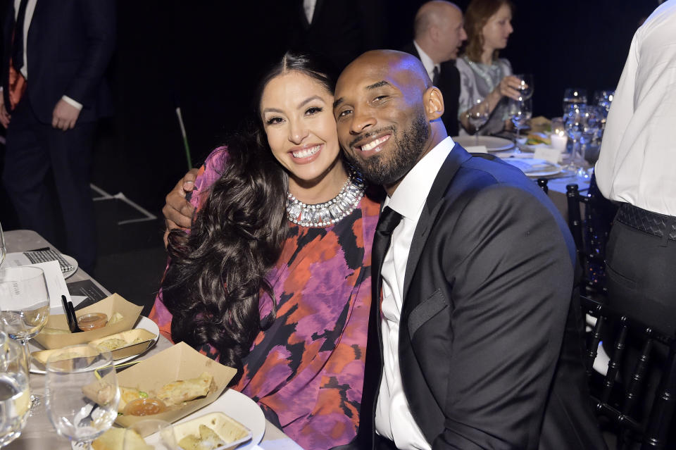 LOS ANGELES, CALIFORNIA - NOVEMBER 09: Vanessa Laine Bryant and Kobe Bryant attend the 2019 Baby2Baby Gala presented by Paul Mitchell on November 09, 2019 in Los Angeles, California. (Photo by Stefanie Keenan/Getty Images for Baby2Baby)