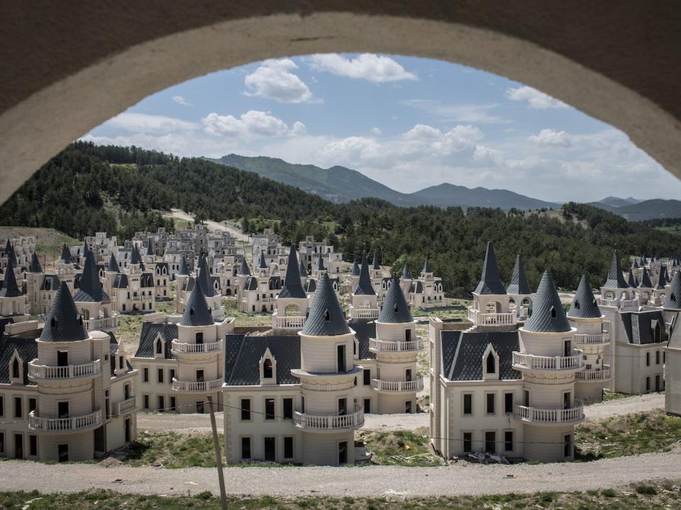 Turkey's Abandoned 'Castle' Community  Burj Al Babas