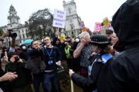 Protest against U.S. President Donald Trump in London