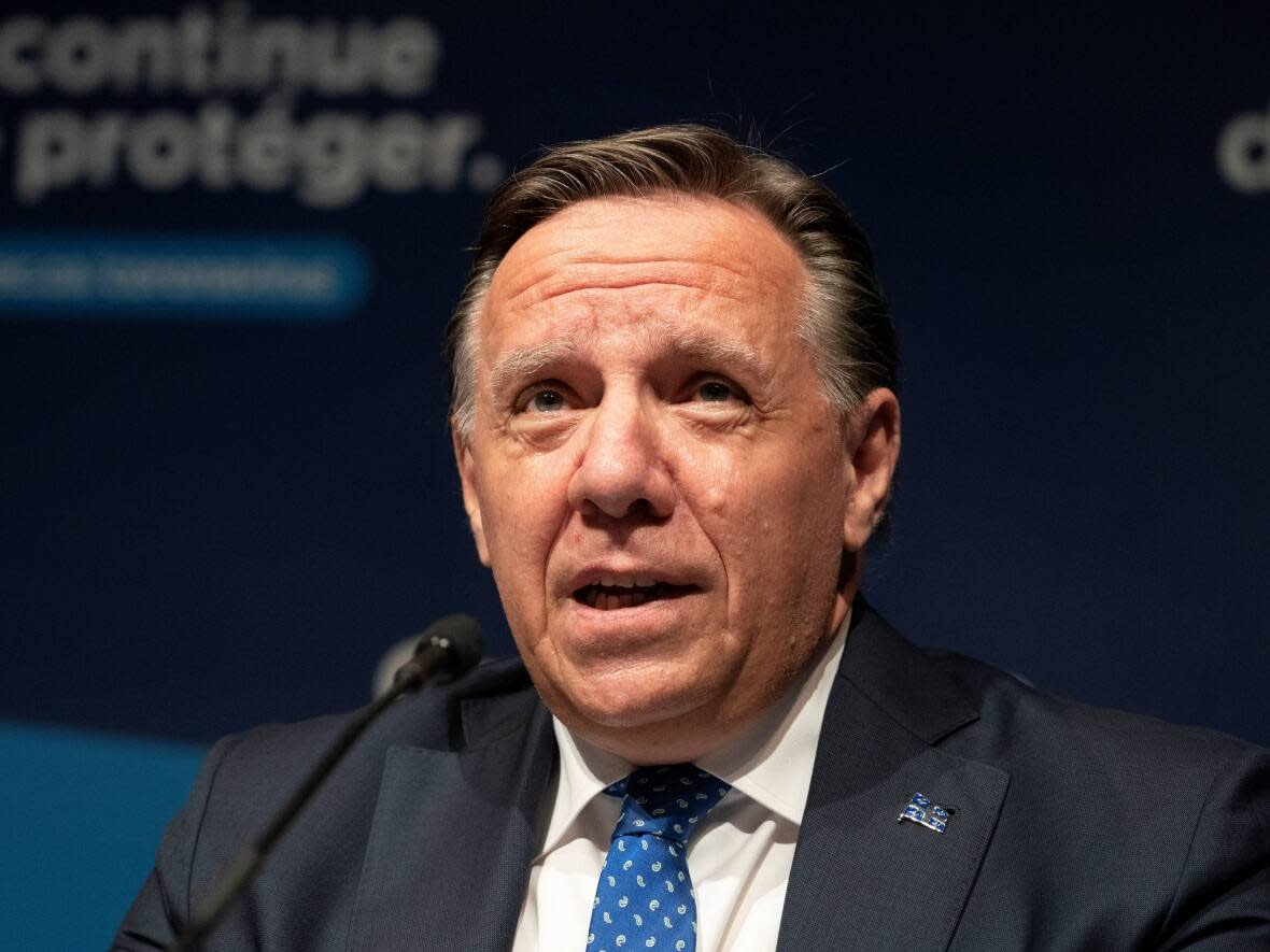 During the 2018 provincial election, Quebec Premier François Legault had promised to slash the number of immigrants settling in Quebec. (Radio-Canada - image credit)