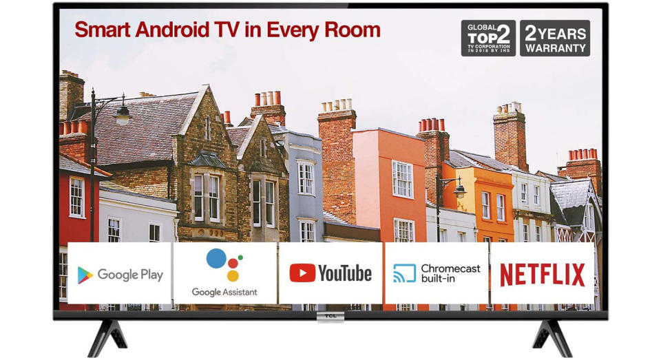 TCL 32ES568 32-Inch Smart Android TV HD