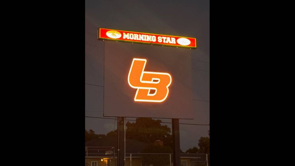 Donations helped pay for a new $110,000 video scoreboard at Loftin Stadium for the Los Banos High football program.