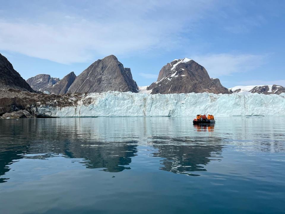 The voyage went from Reykjavik, Iceland to Greenland.