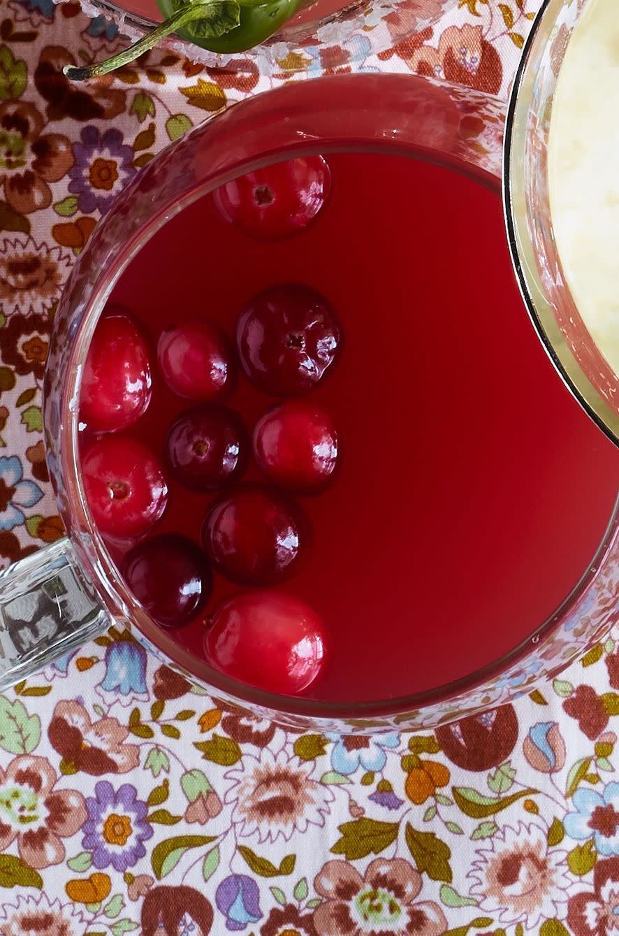 13) Spiced Cranberry Punch