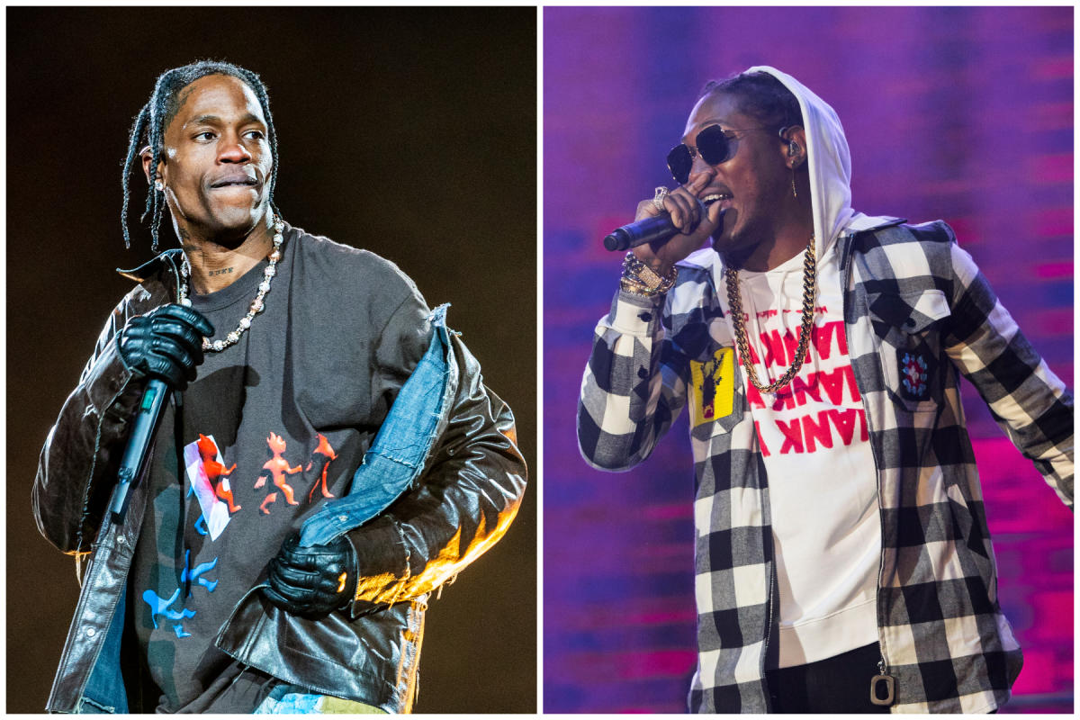 Travis Scott Skepta Mirror Mirror Festival Honoring Virgil Abloh