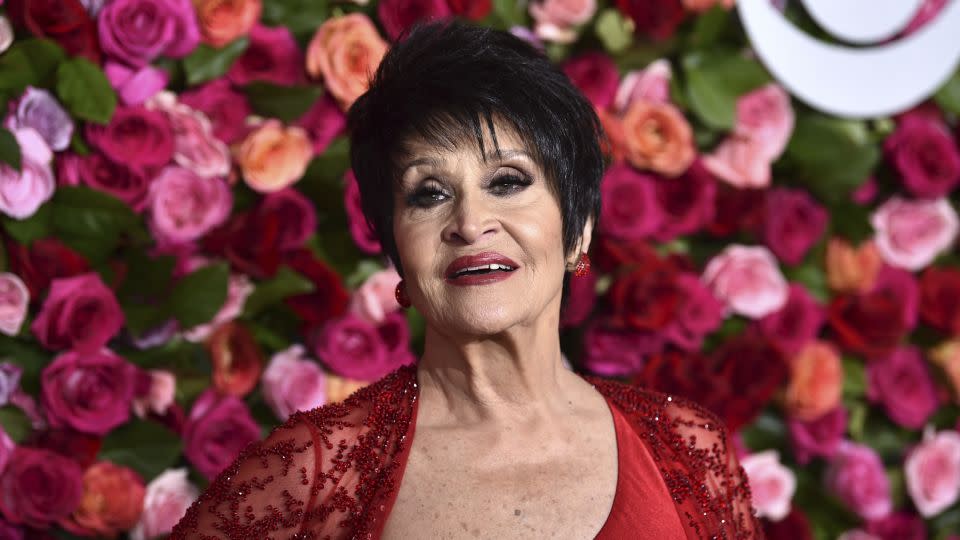 Chita Rivera at the 72nd annual Tony Awards at Radio City Music Hall on Sunday, June 10, 2018, in New York. - Evan Agostini/Invision/AP