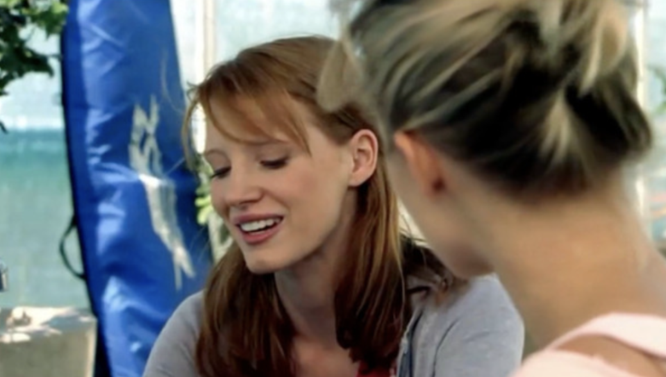 Jessica Chastain in "Veronica Mars."