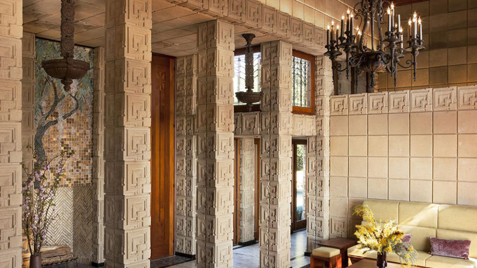 Frank Lloyd Wright’s iconic Ennis House