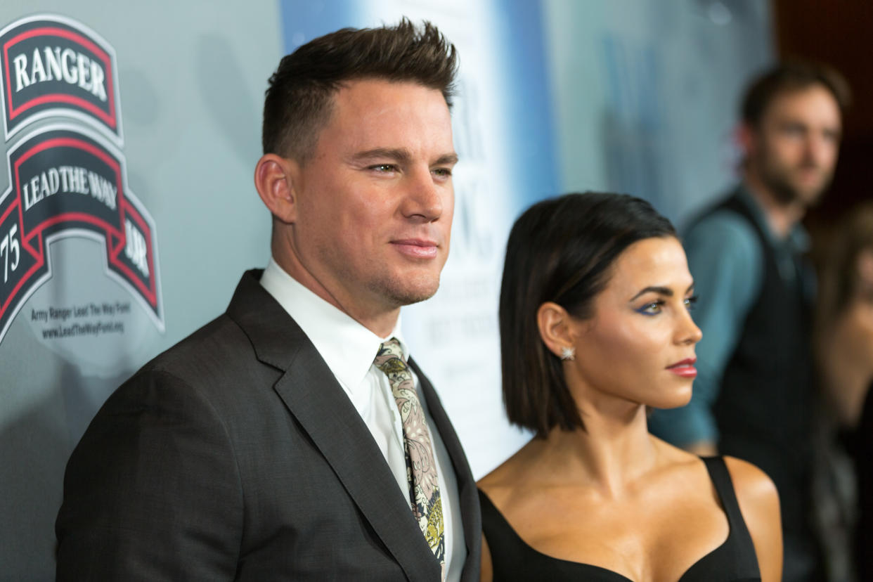 Channing Tatum and Jenna Dewan in November 2017. <i>(Getty Images)</i>