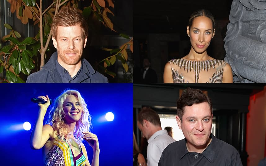 Clockwise: Tom Aikens, Leona Lewis, Mathew Horne, Joss Stone - Getty