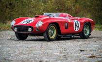 <p>A memorable year of high-dollar auction results could very well have entered the annals of history without another eight-figure Ferrari, but early in December this 290 MM garnered its place among the top sellers. Campaigned in period as a Scuderia Ferrari works car, this spider was extensively modified over the course of its history, most notably seeing its four-cylinder engine (the configuration in which it took second place among five Ferraris in the top five spots at the 1956 Mille Miglia) swapped for a twelve. Driver Stirling Moss later showed off the car's true potential, dominating the Bahamas races the following year. The marque's famed American importer Louis Chinetti (and his heir after his passing) kept the 290 MM for 26 years before the decorated Cavallino sold earlier this month at the Petersen Automotive Museum in Los Angeles for just over $22 million.</p>