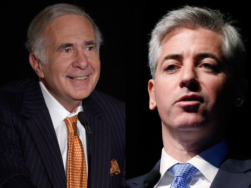 Carl Icahn Bill Ackman