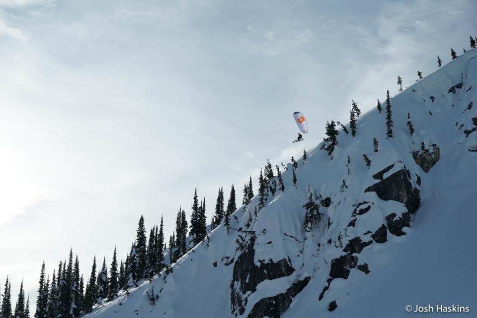 Athlete Josh Hawkins is pictured in British Columbia in the upcoming Warren Miller film. | Warren Miller Entertainment