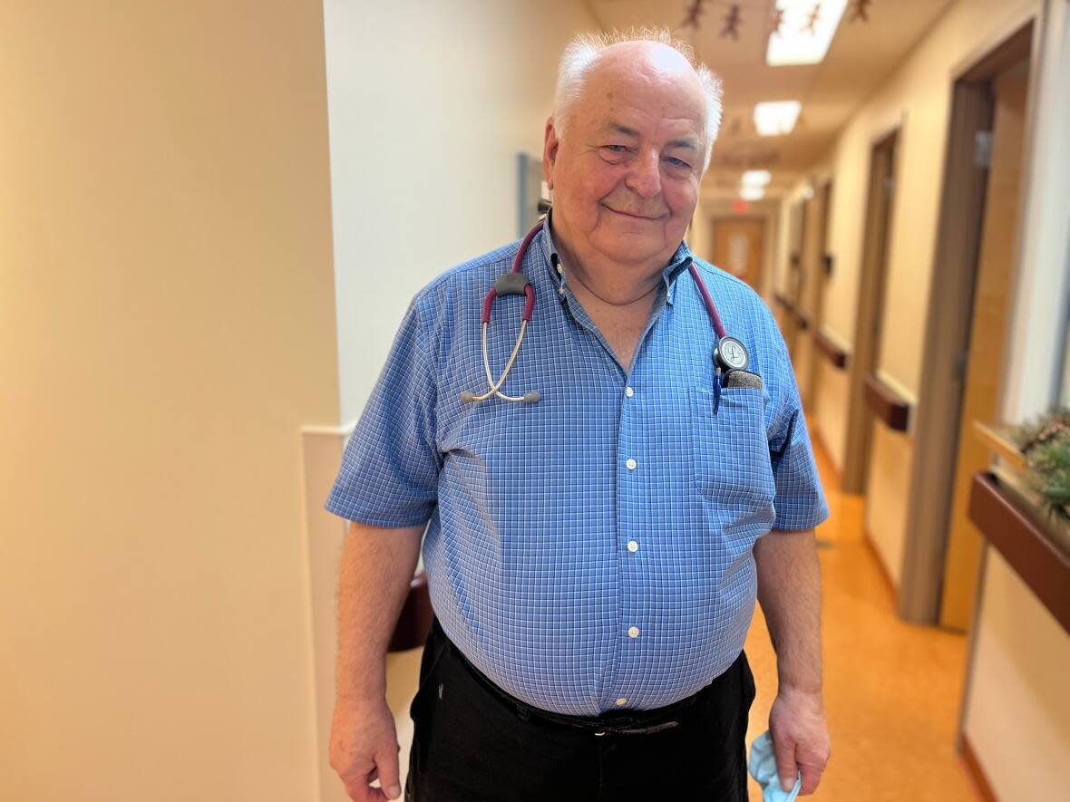 Dr. Roy Montgomery is retiring after nearly 50 years in medicine in rural Prince Edward Island.   (Wayne Thibodeau/CBC - image credit)