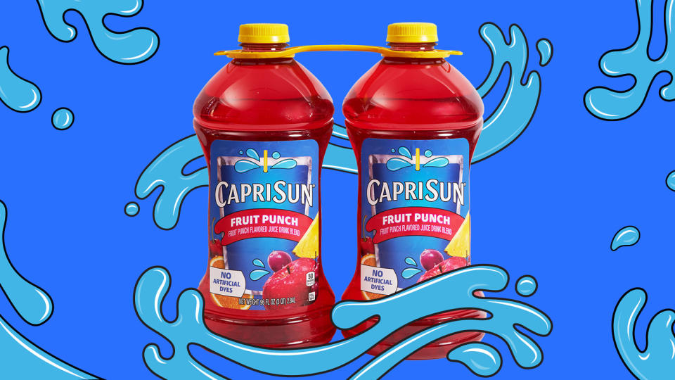 Capri Sun in bottles. (Courtesy Capri Sun)