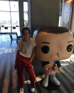 <p>Leggo her Eggos! The <em>Stranger Things</em> star posed with her alter ego’s giant Funko replica, complete with her infamous box of waffles. “She’s stalking me…” Brown wrote. (Photo: <a rel="nofollow noopener" href="https://www.instagram.com/p/Barw1M0HdJk/?taken-by=milliebobbybrown" target="_blank" data-ylk="slk:Millie Bobby Brown via Instagram;elm:context_link;itc:0;sec:content-canvas" class="link ">Millie Bobby Brown via Instagram</a>) </p>