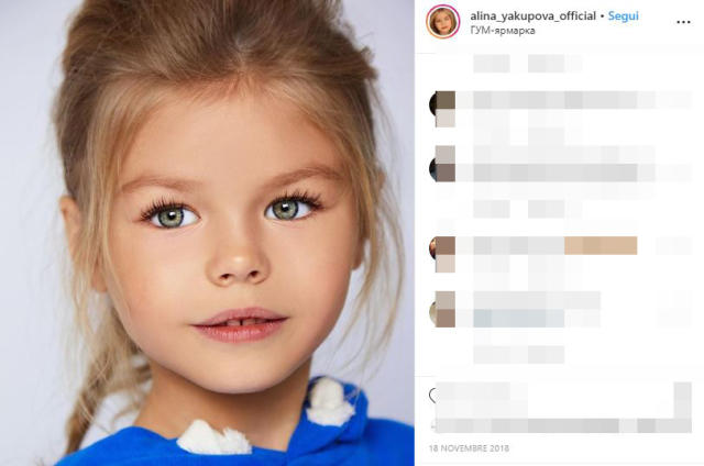 La bambina più bella del mondo è russa e ha 6 anni