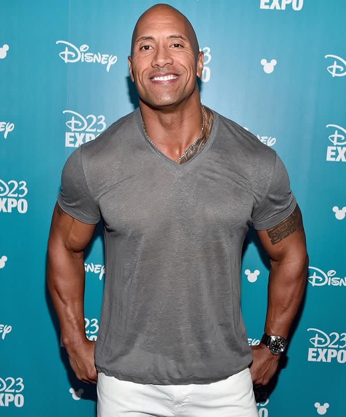 Dwayne 'The Rock' Johnson. Source: Getty