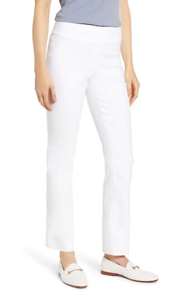  SDCVRE straight trousers New White Jeans Women Wide