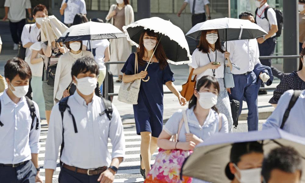 <span>Photograph: Yusuke Ogata/AP</span>